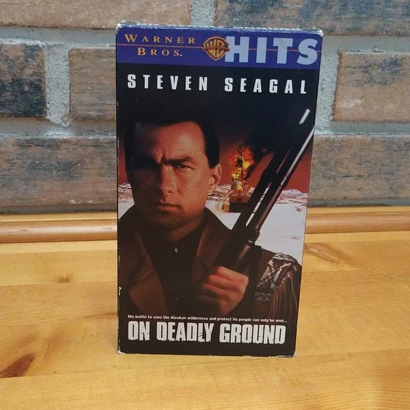 On Deadly Ground Vhs tape - Picture 2 of 6